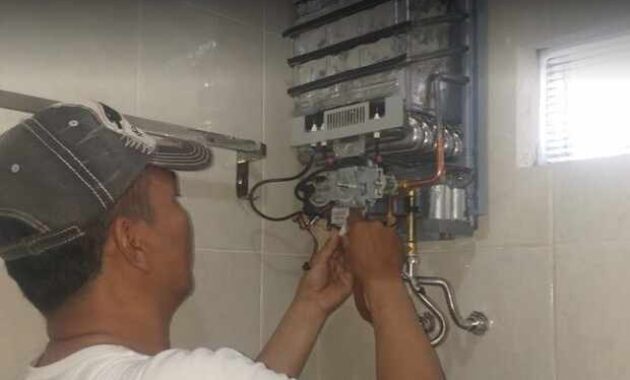 service water heater bandung